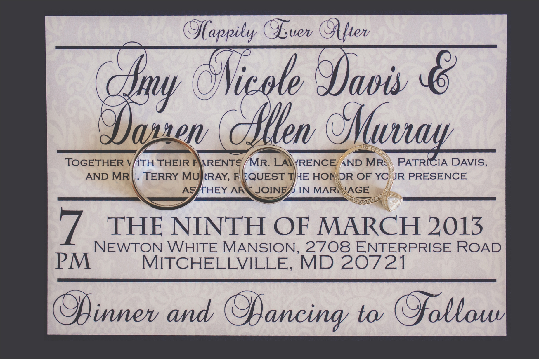newton white mansion wedding
