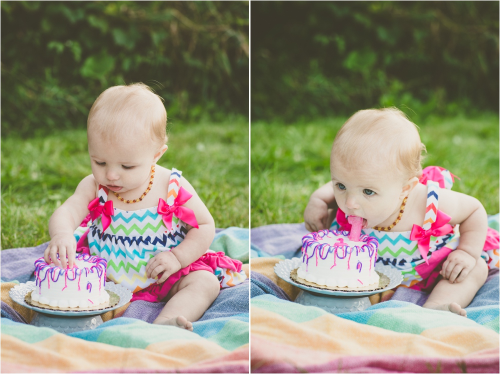 first birthday cake smash studio 29 photography