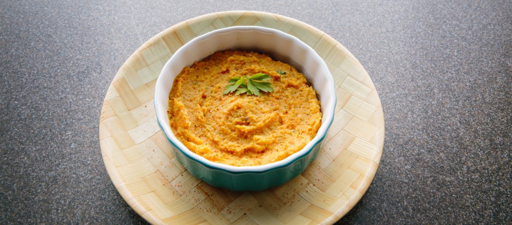 garlic butternut squash hummus