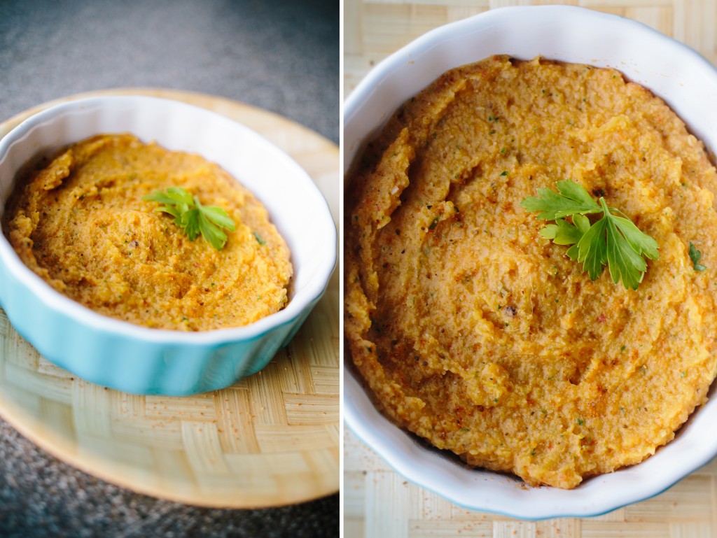 garlic butternut squash hummus