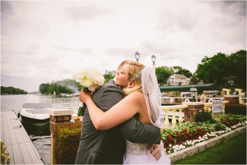 first look wedding photos