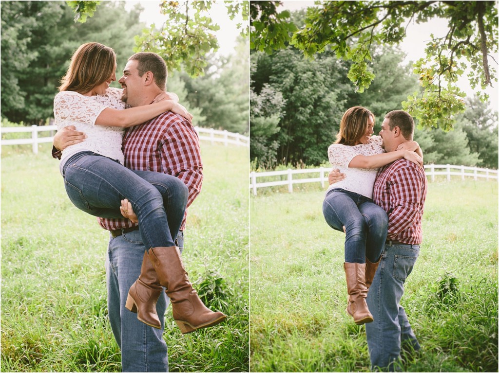 Barn Engagement Photos