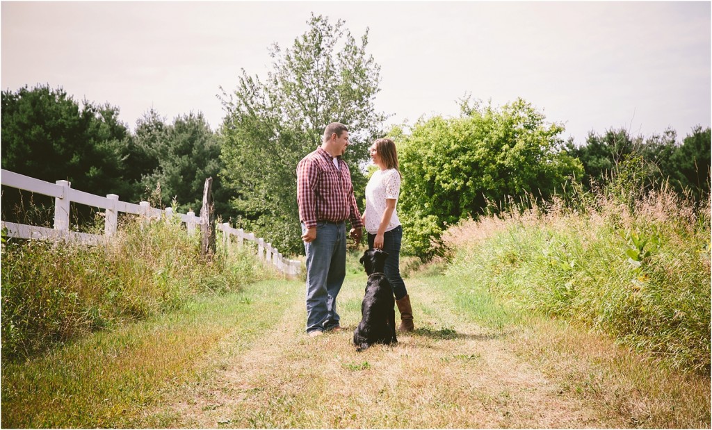 Dog Engagement Photos Studio 29 Photography