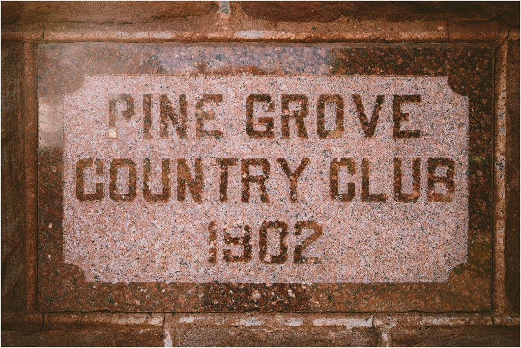 Pine Grove Country Club Wedding