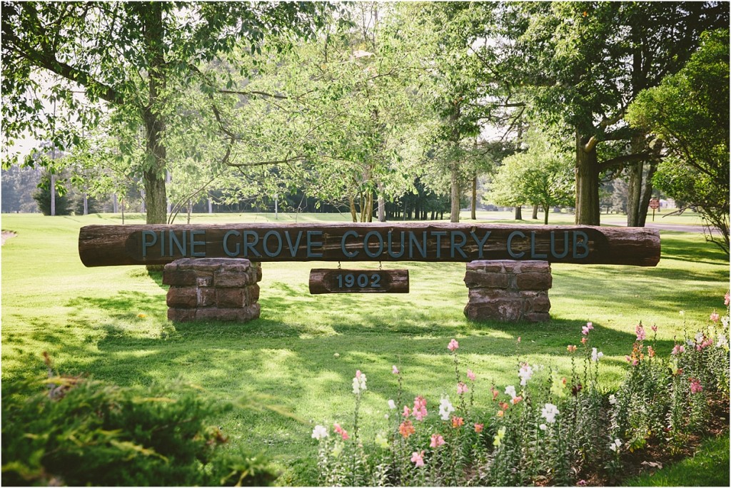 Pine Grove Country Club Wedding