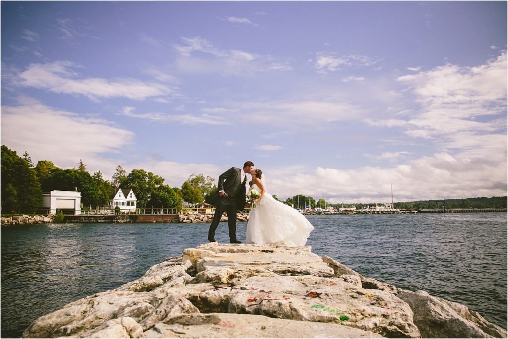 egg harbor door county wedding