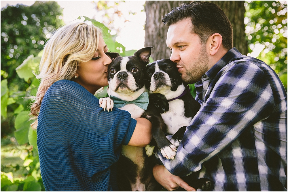 Engagement Photos with Dogs