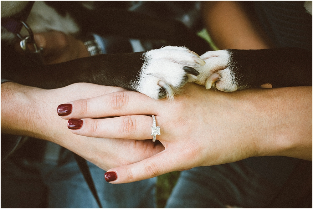 Engagement Photos with Dogs