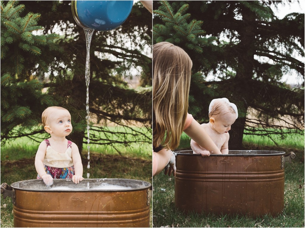bubble bath portraits