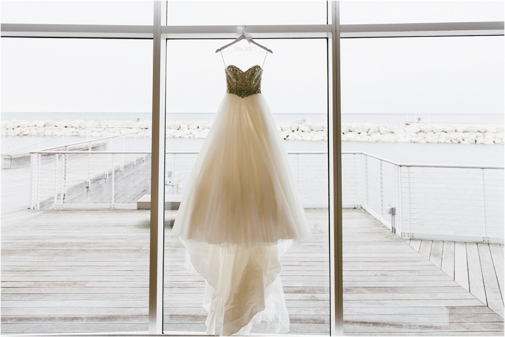 pier wisconsin wedding