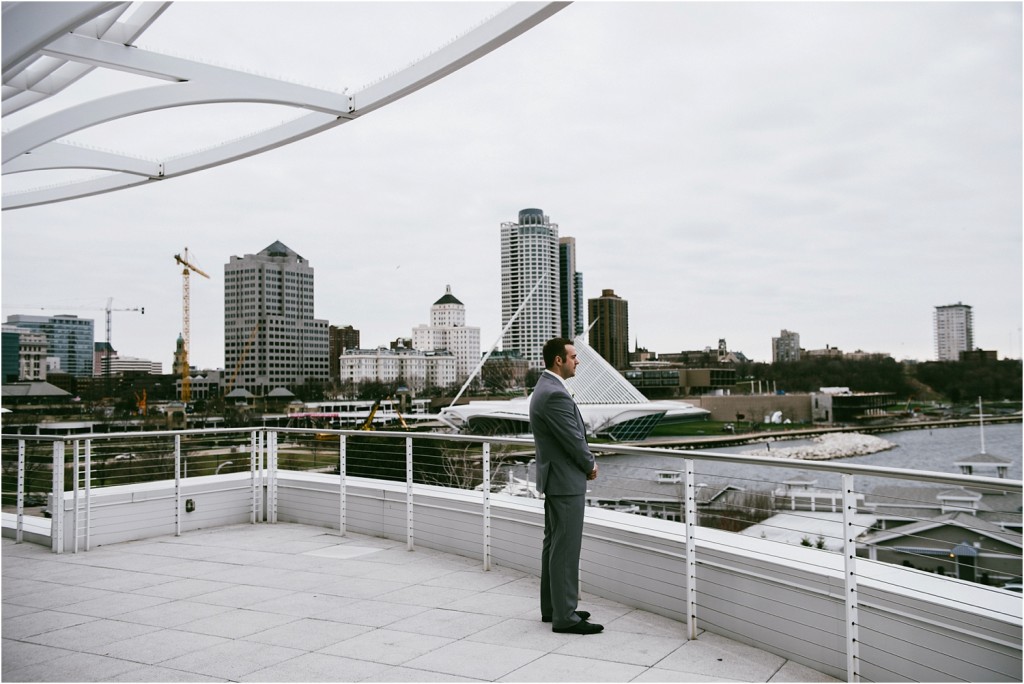 pier wisconsin wedding