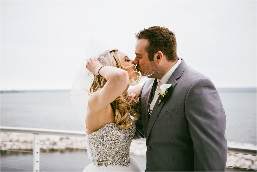 pier wisconsin wedding