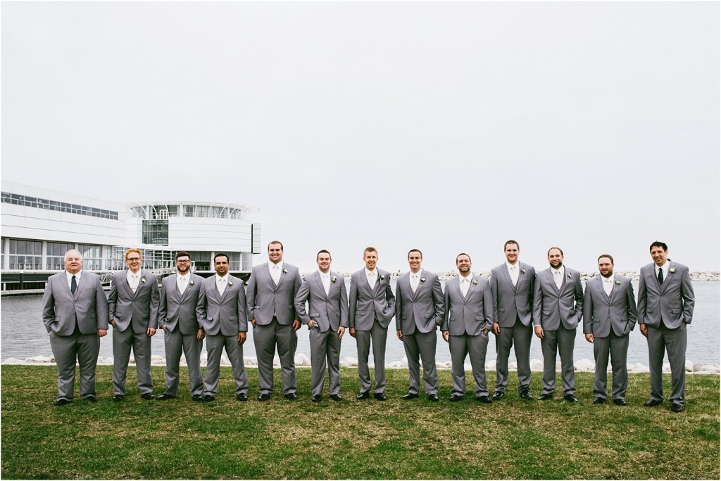 pier wisconsin wedding