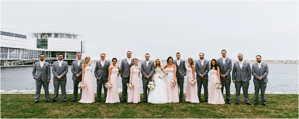 pier wisconsin wedding