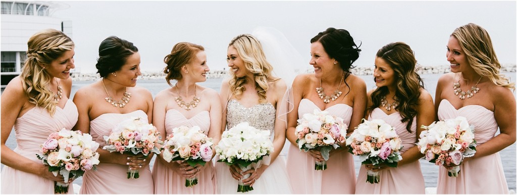 pier wisconsin wedding