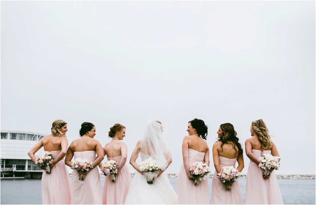 pier wisconsin wedding