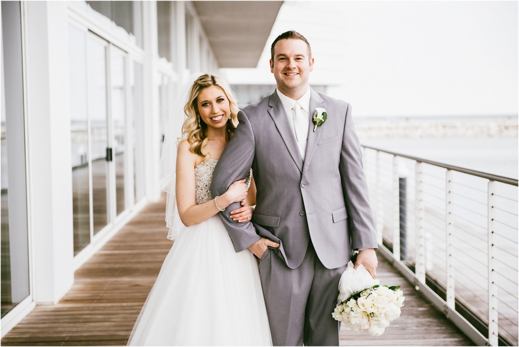pier wisconsin wedding