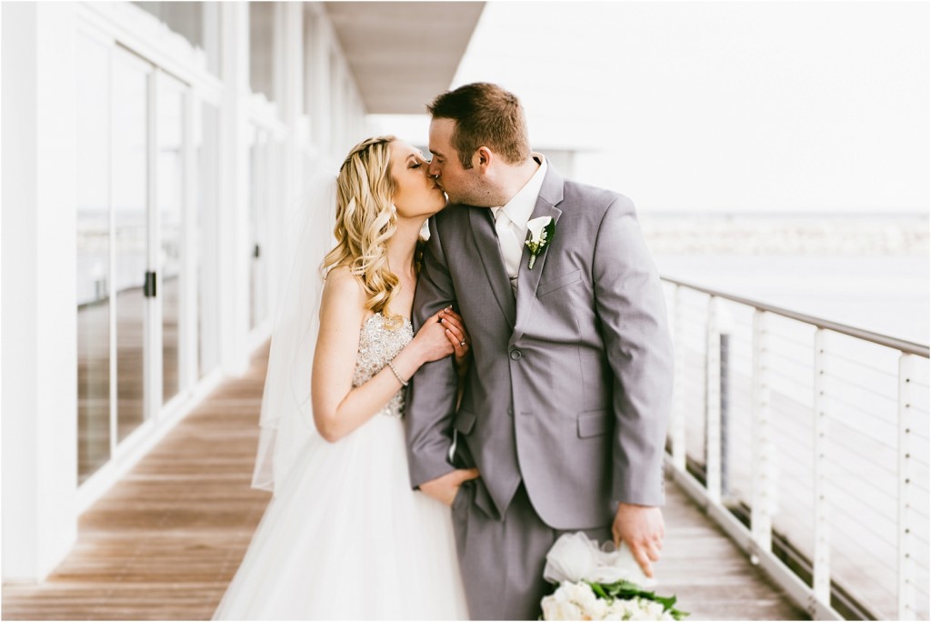 pier wisconsin wedding