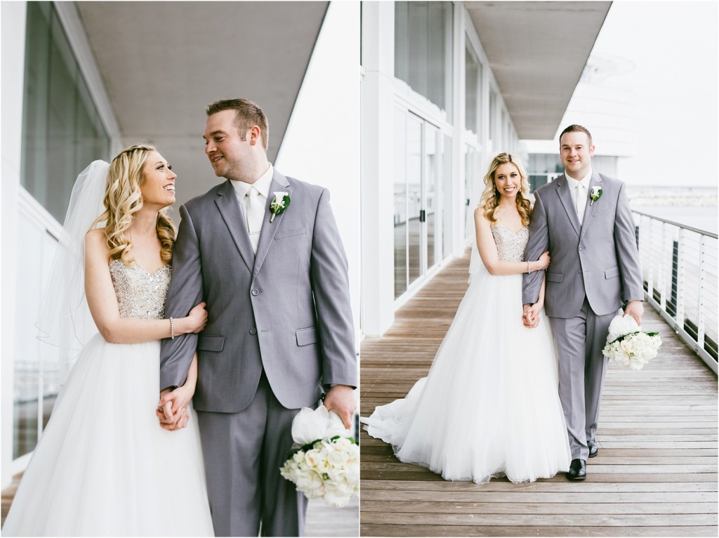pier wisconsin wedding