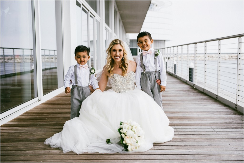 pier wisconsin wedding