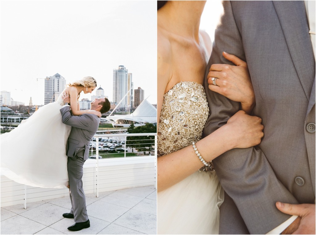 pier wisconsin wedding 