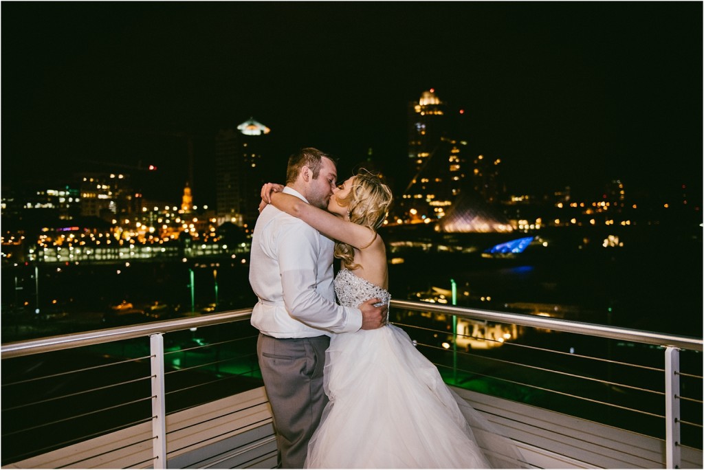 pier wisconsin wedding 