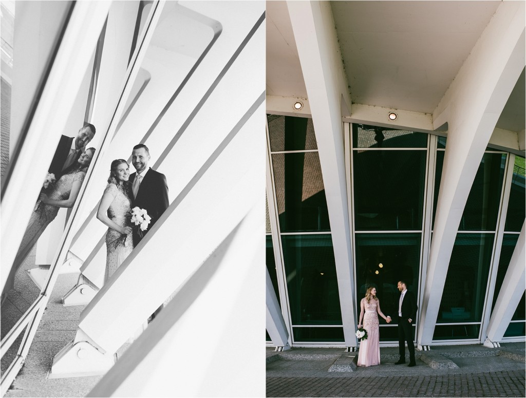 milwaukee art museum wedding photography