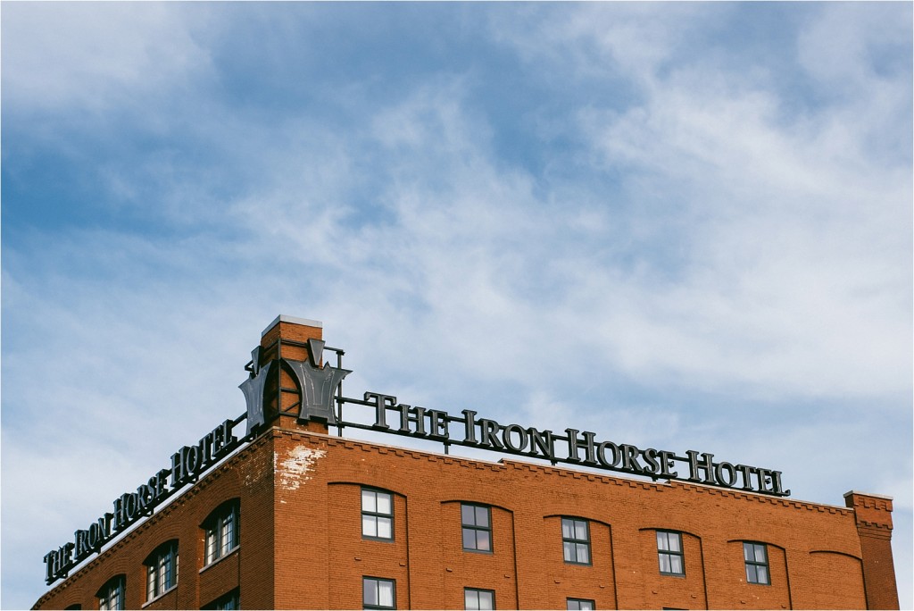 iron horse hotel wedding
