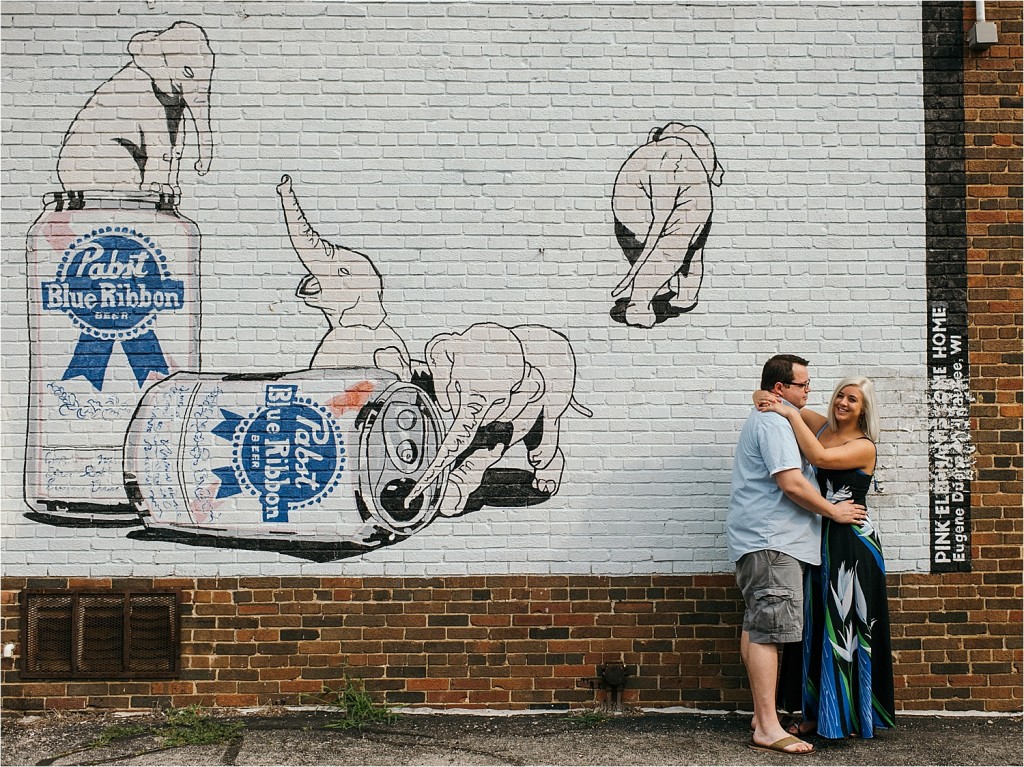 milwaukee engagement photos