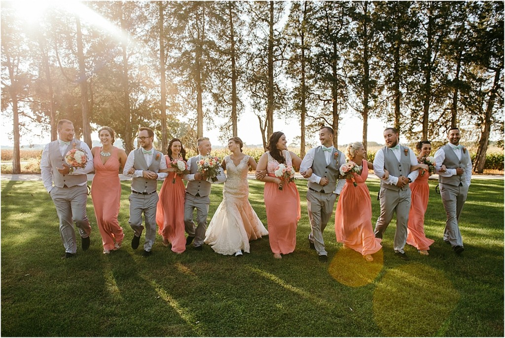 rustic barn at prairie gardens wedding
