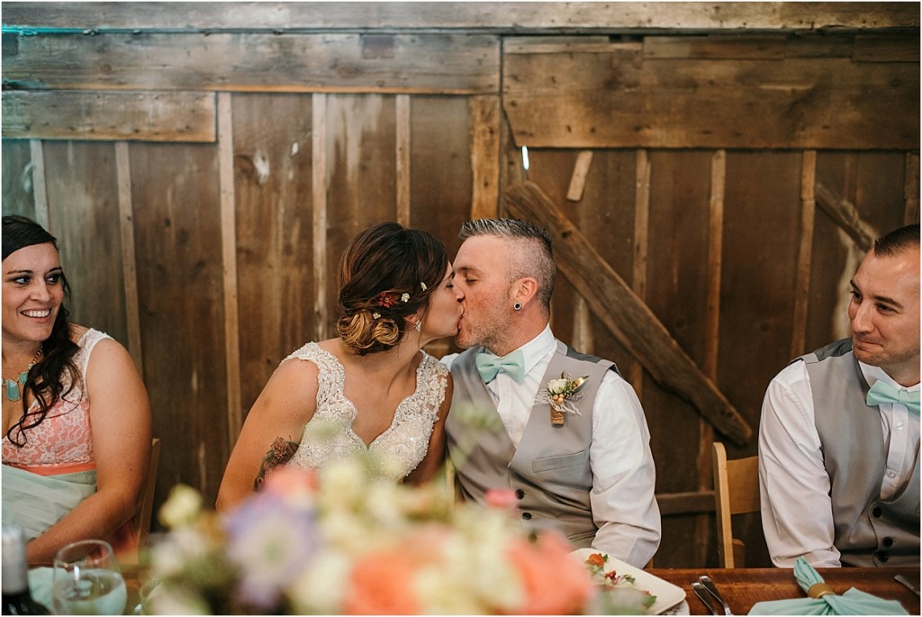 rustic barn at prairie gardens wedding