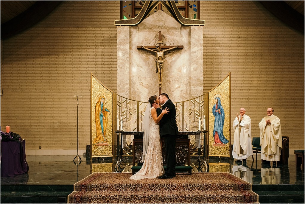 pier Wisconsin wedding