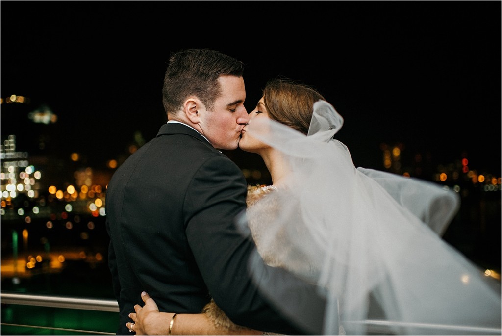 pier Wisconsin wedding