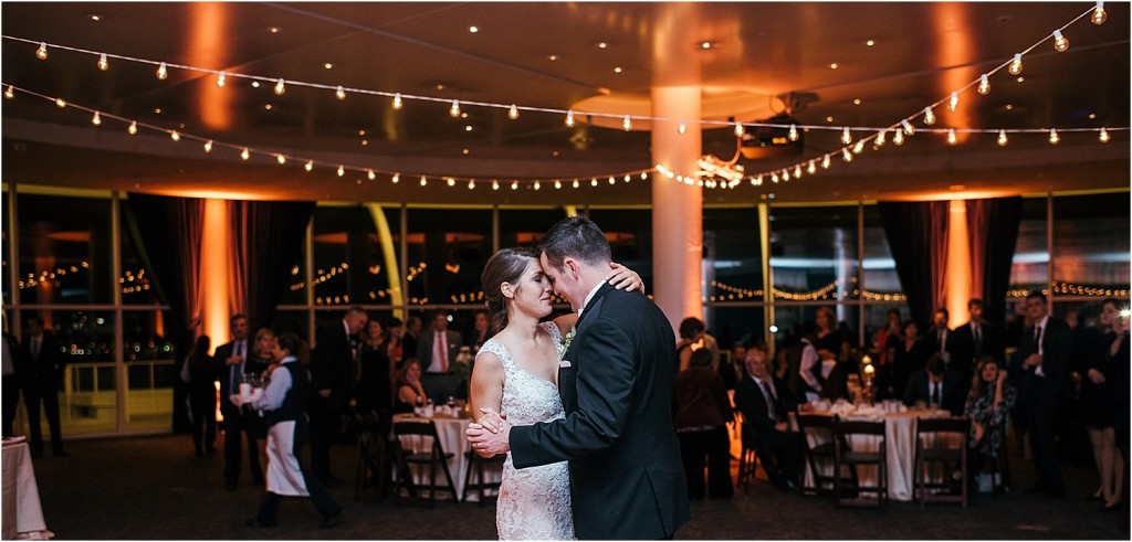 pier Wisconsin wedding