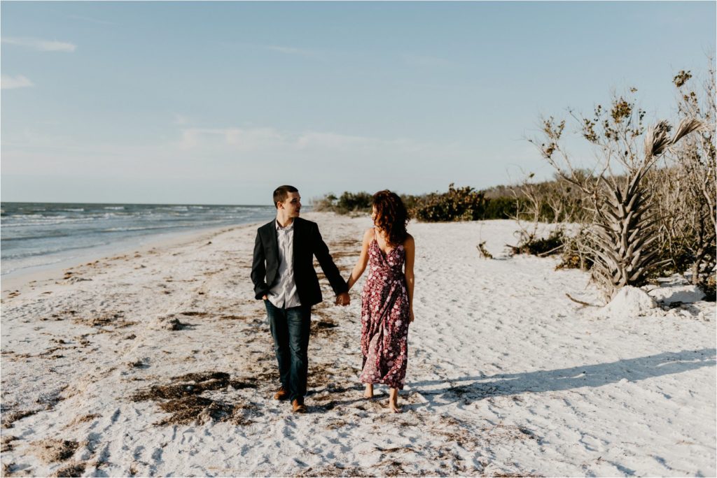Tampa engagement photography Honeymoon island Studio 29 Photography