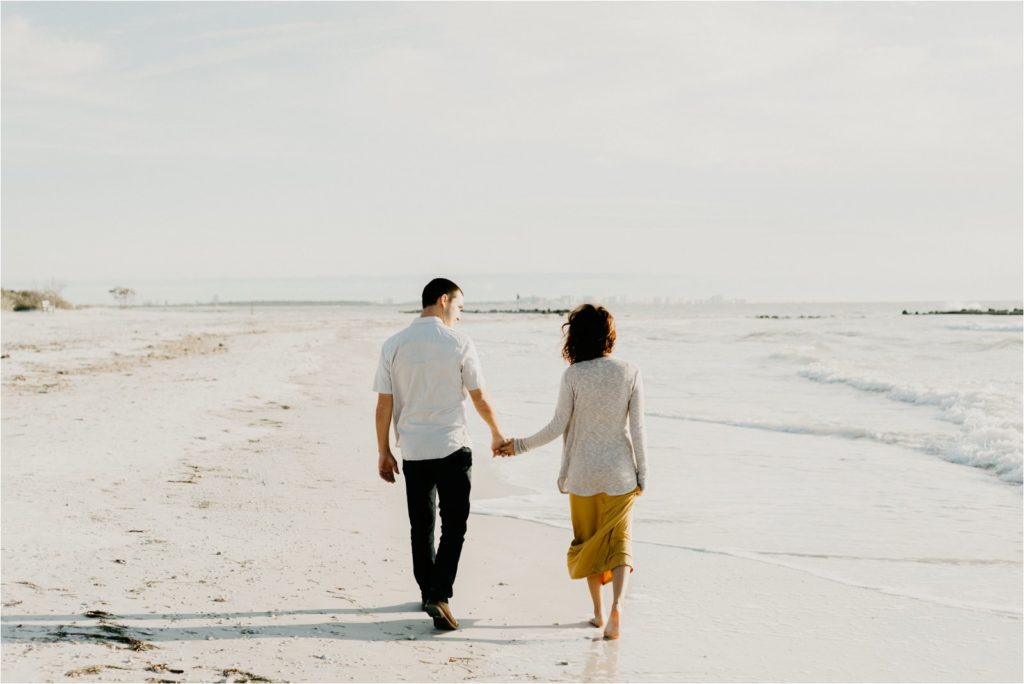 Tampa engagement photography Honeymoon island Studio 29 Photography