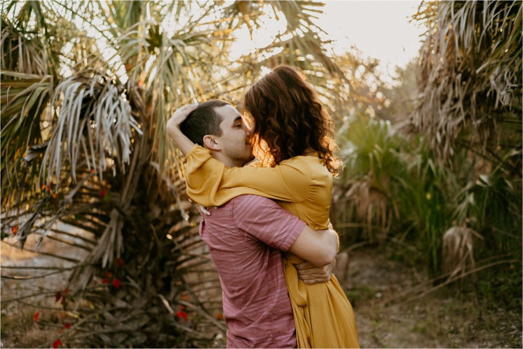 Tampa engagement photography Honeymoon island
