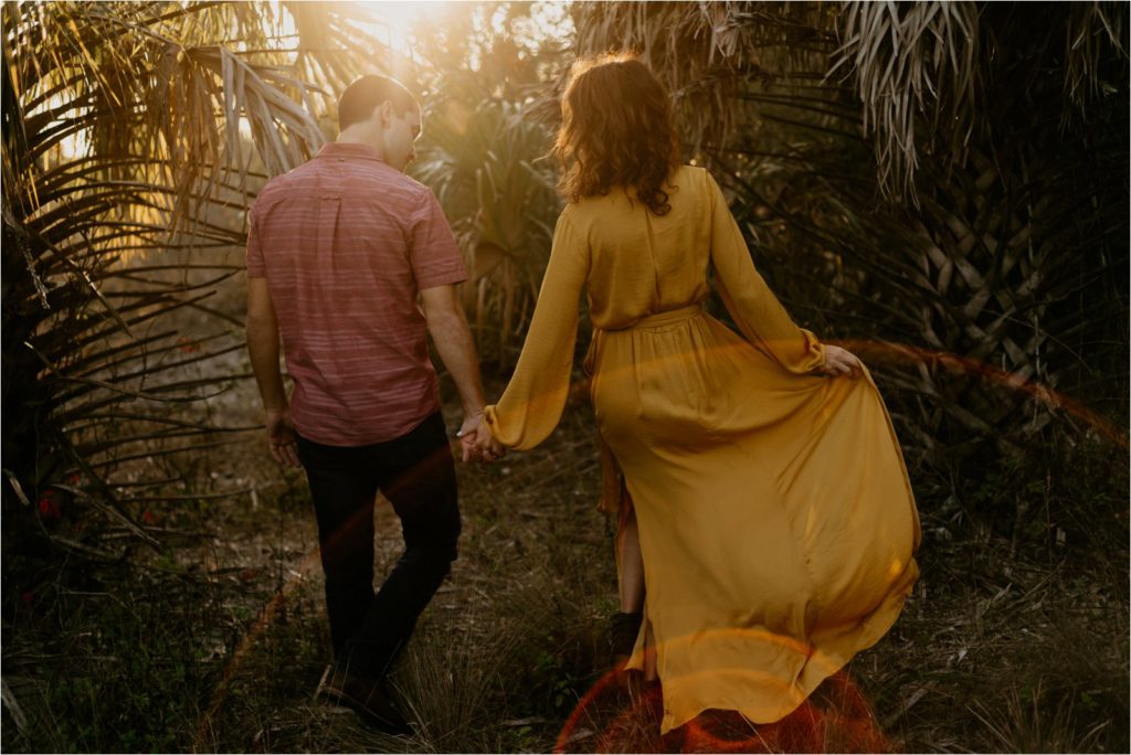 Tampa engagement photography Honeymoon island