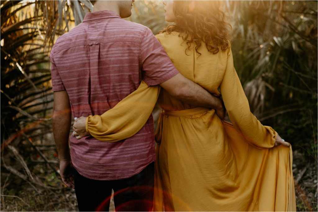 Tampa engagement photography Honeymoon island