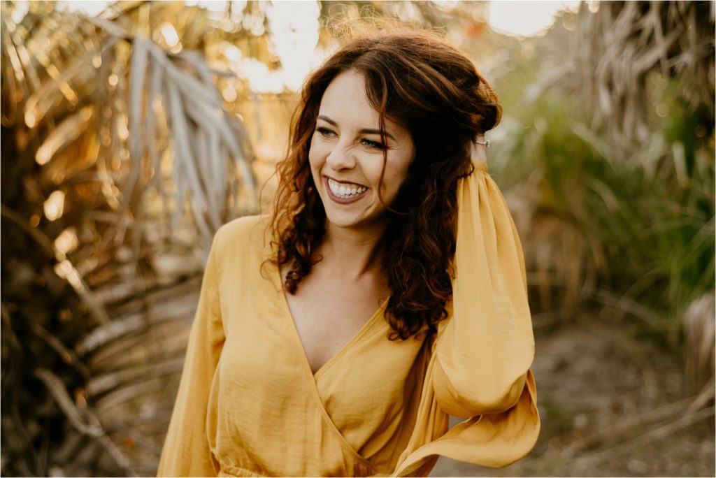 Tampa engagement photography Honeymoon island