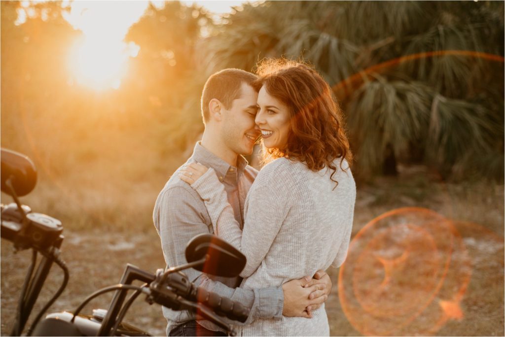 Tampa engagement photography Honeymoon island