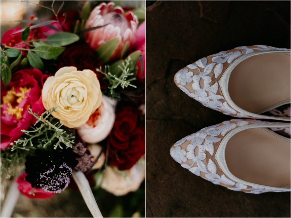 Golden Colorado Winter Wedding 