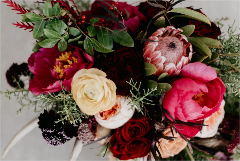 Golden Colorado Winter Wedding 