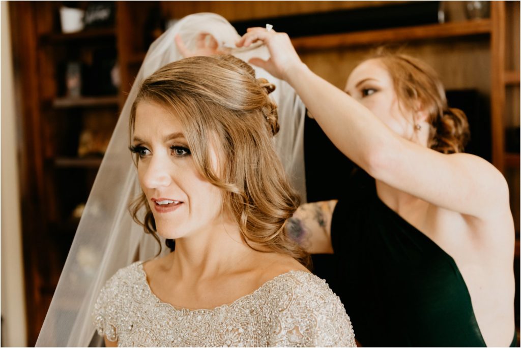 Golden Colorado Winter Wedding 