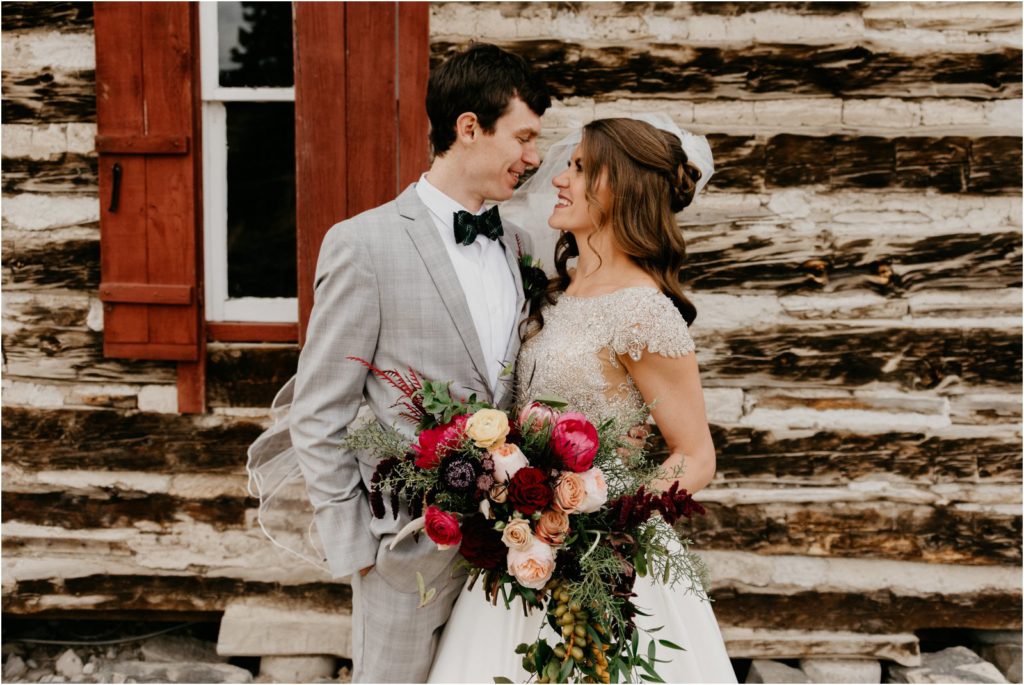 Golden Colorado Winter Wedding 
