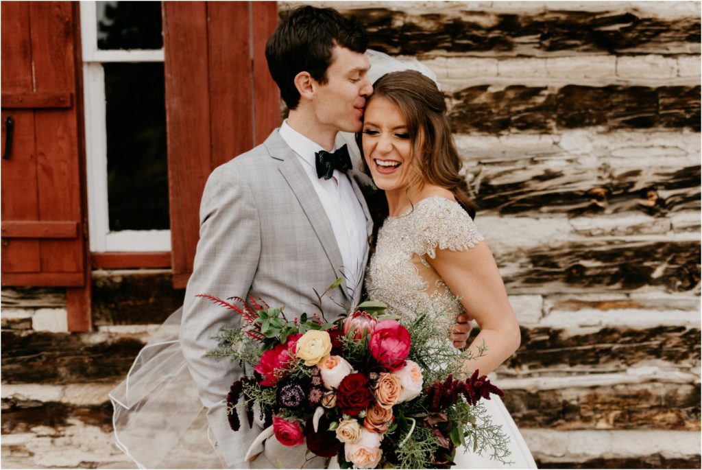 Golden Colorado Winter Wedding 
