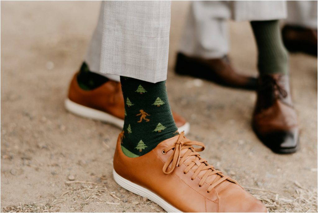 Golden Colorado Winter Wedding 