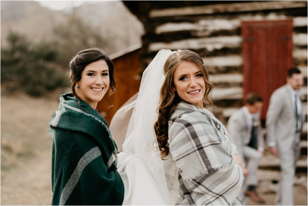 Golden Colorado Winter Wedding 