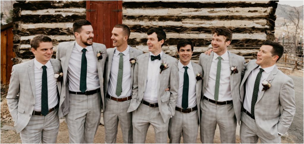 Golden Colorado Winter Wedding 