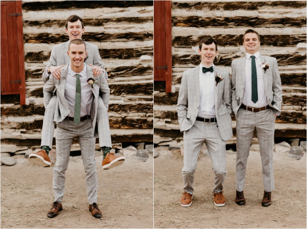 Golden Colorado Winter Wedding 